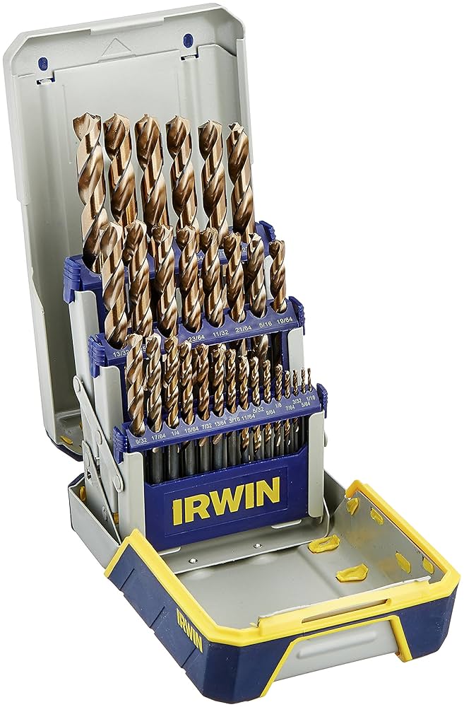 Irwin Tools IRWIN Drill Bit Set with TurboMax Bits & Case